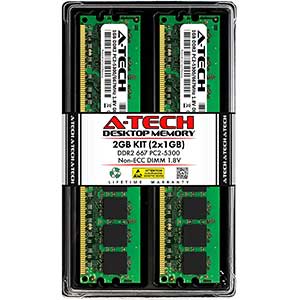 2gb DDR2 Desktop RAM Memory Upgrade Kit