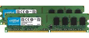 Crucial 4GB Kit Desktop Memory