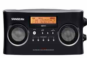 Sangean PR-D5BK AM/FM Portable Radio