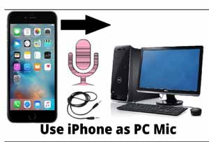 Use iPhone Mic on PC