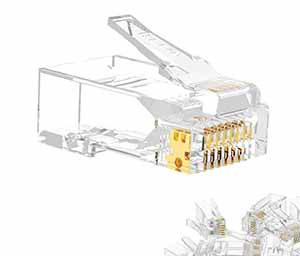 VCE RJ45 CAT6 Pass Through Connectors