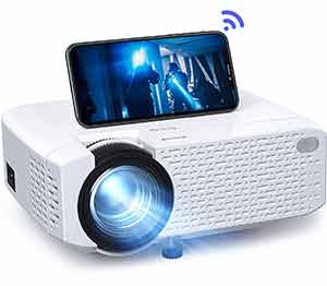 Crosstour Mini Portable Wi Fi Movie Projector Most Convenient Mini Projector