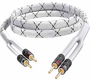 GearIT 14AWG Premium Braided Speaker Wire