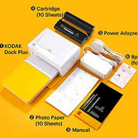 Kodak Dock Plus 4x6 Portable Instant Photo Printer