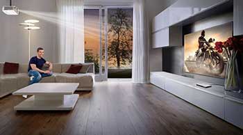 Living-Room-Projector-Setups Living Room Projector Setup