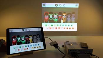 connecting ipad to a projector