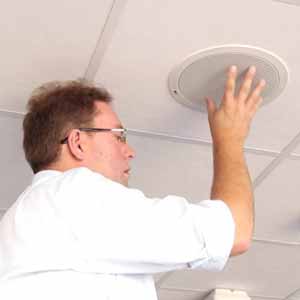 speakers installation